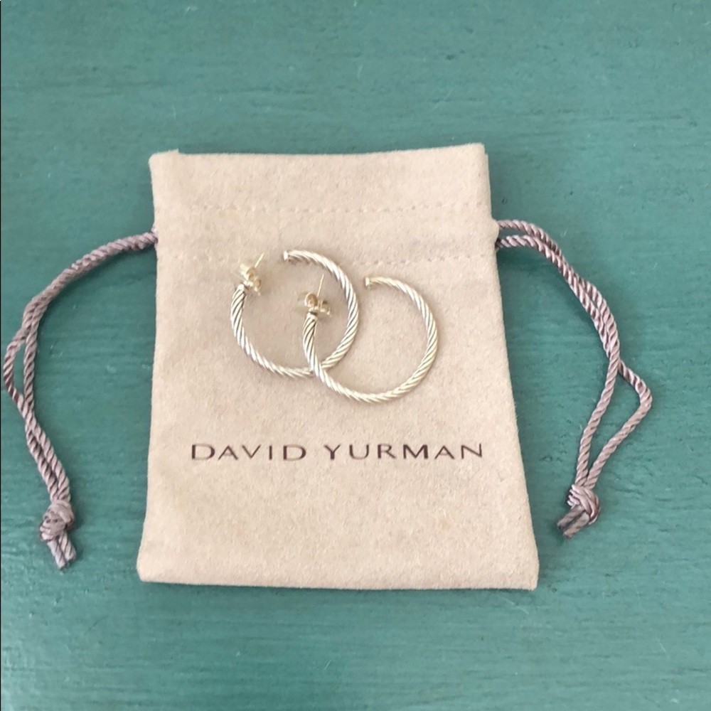 David Yurman Cablespira Hoops.